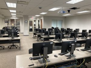 View of Cornell Hall 003 Lab