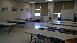 View of the classroom. 