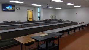 View of the classroom.