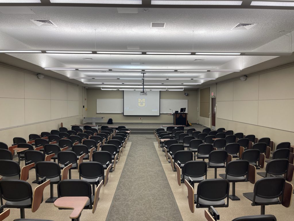 Image of Geological Sciences Building, Room 123, Keller Auditorium