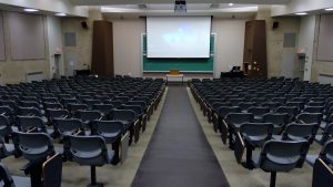 View of the classroom. 