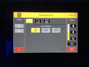 Instructor panel