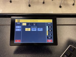 Instructor panel