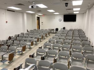 View of classroom.