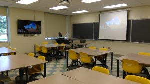 View of classroom.