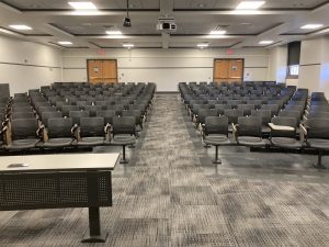 View of the classroom. 