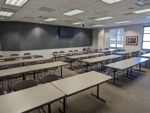 View of the classroom. 