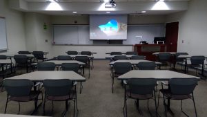 View of the classroom. 