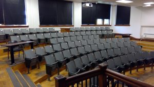 View of the classroom. 