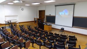 View of the classroom. 