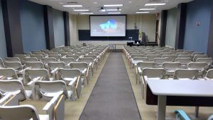 View of the classroom. 