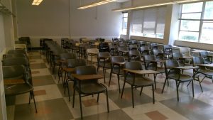 View of the classroom.