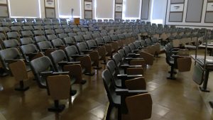 View of the classroom. 