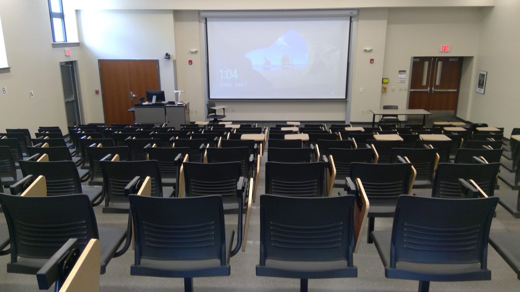 Image of Stewart Hall, Room 102, Parker Auditorium