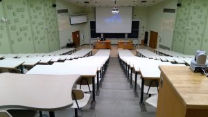 View of the classroom. 