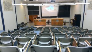 View of the classroom. 