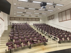 View of the classroom. 