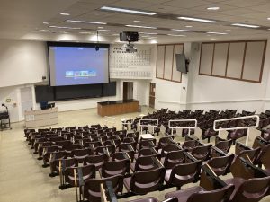 View of the classroom. 