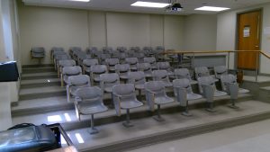 View of the classroom. 