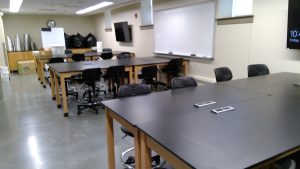 View of the classroom. 