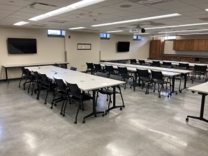 View of the classroom. 