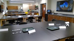 View of the classroom. 