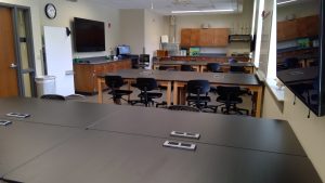 View of the classroom. 