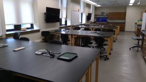 View of the classroom. 