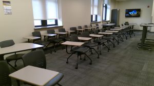 View of the classroom. 