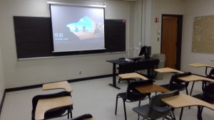 View of the classroom. 