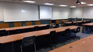 View of the classroom. 