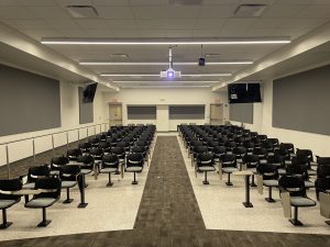 View of the classroom. 