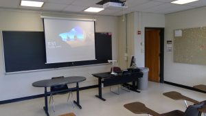 View of the classroom. 