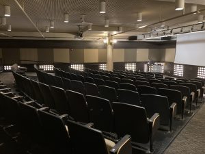 View of the classroom. 