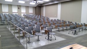 View of the classroom. 