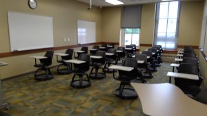 View of the classroom. 