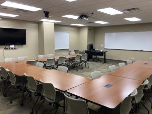 View of the classroom. 