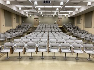 View of the classroom. 