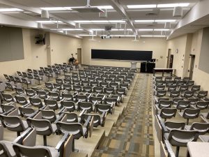 View of the classroom. 