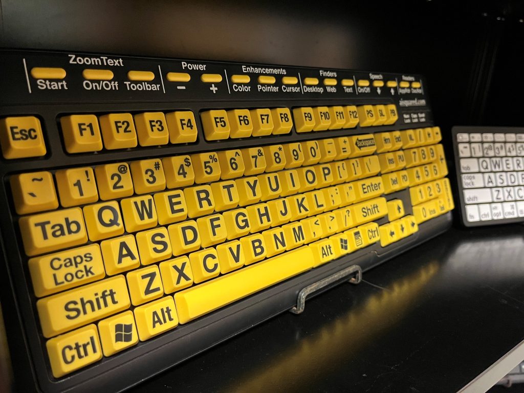 IT Accessibility keyboard