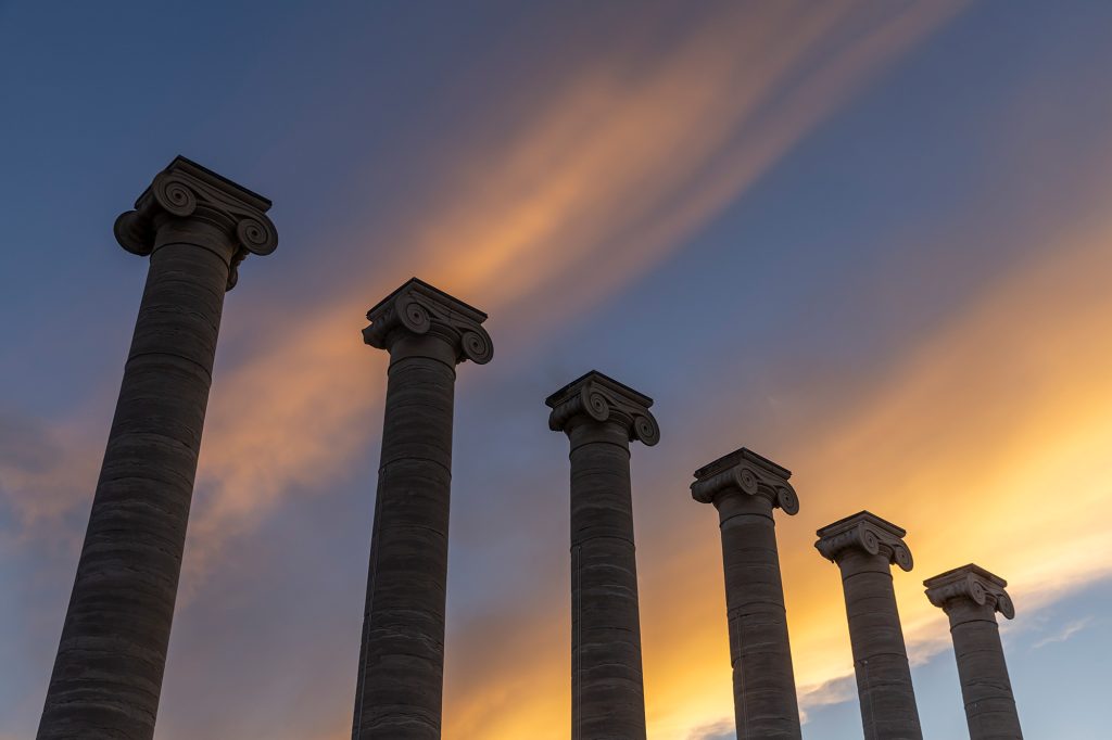 Columns at the University of Missouri